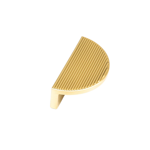 Momo Barrington Eclipse Ribbed 64mm Matte Brass - Matte Brass