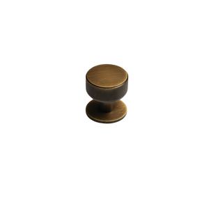 Momo Belgravia Solid Brass Round Knob 35mm Bronze - Bronze
