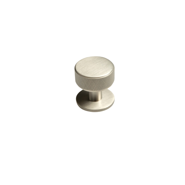 Momo Belgravia Solid Brass Round Knob 35mm Dull Brushed Nickel
