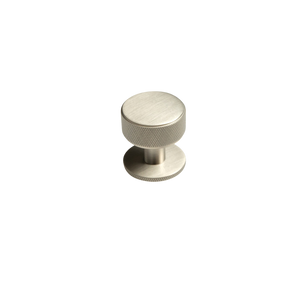 Momo Belgravia Solid Brass Round Knob 35mm Dull Brushed Nickel - Dull Brushed Nickel