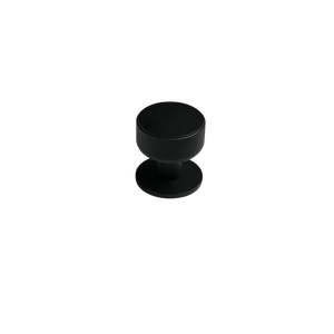 Momo Belgravia Solid Brass Round Knob 35mm Matte Black - Matte Black