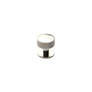 Momo Belgravia Solid Brass Round Knob 35mm Polished Nickel - Polished Nickel