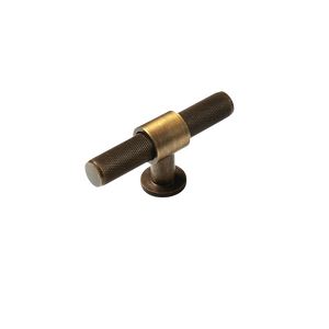 Momo Belgravia Solid Brass T Knob 82mm Bronze - Bronze
