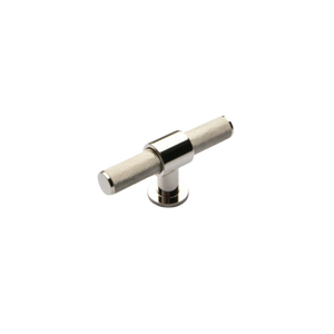 Momo Belgravia Solid Brass T Knob 82mm Polished Nickel - Polished Nickel