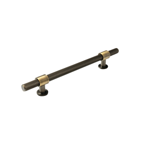 Momo Belgravia Solid Brass Bar Pull 160mm Dark Brushed Brass - Dark Brushed Brass