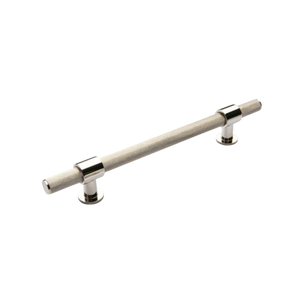 Momo Belgravia Solid Brass Bar Pull 160mm Polished Nickel - Polished Nickel