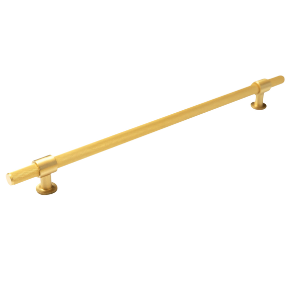 Momo Belgravia Solid Brass Bar Pull 320mm Brushed Satin Brass