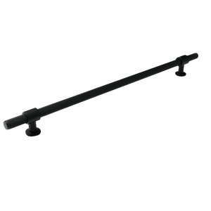 Momo Belgravia Solid Brass Bar Pull 320mm Matte Black - Matte Black