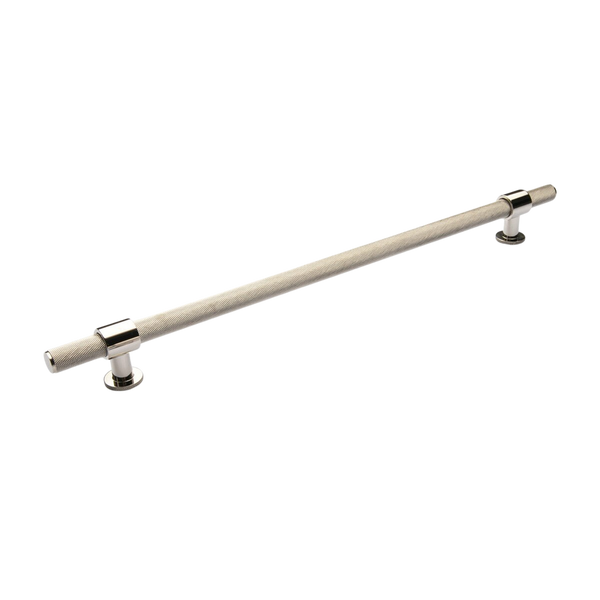 Momo Belgravia Solid Brass Bar Pull 320mm Polished Nickel