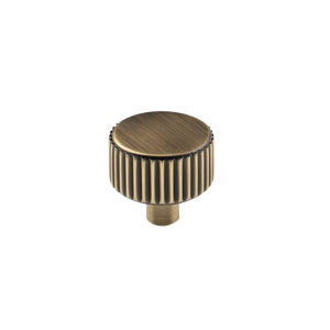 Momo Barrington Knob 32mm Dark Brushed Brass - Dark Brushed Brass