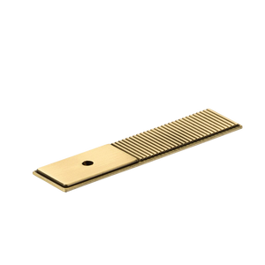 Momo Barrington Knob Backplate 32mm Matte Brass - Matte Brass