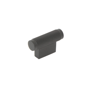 Momo Brighton Solid Brass T Knob 50mm Matte Black - Matte Black
