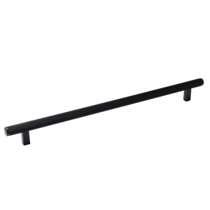 Momo Bellevue Solid Brass Lined Appliance Pull 416mm Matte Black - Matte Black