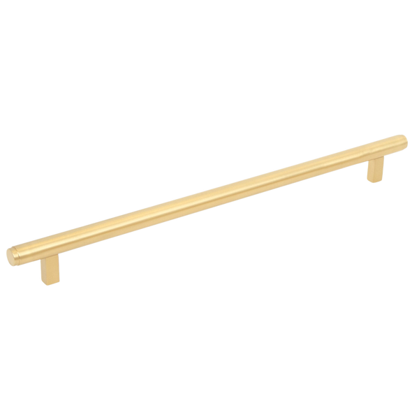 Momo Bellevue Solid Brass Plain Appliance Pull 416mm Brushed Satin Brass