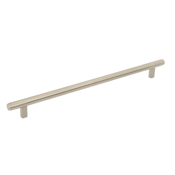 Momo Bellevue Solid Brass Plain Appliance Pull 416mm Dull Brushed Nickel