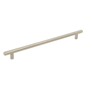 Momo Bellevue Solid Brass Plain Appliance Pull 416mm Dull Brushed Nickel - Dull Brushed Nickel