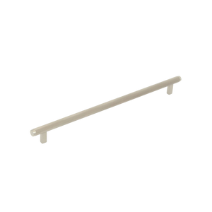 Momo Bellevue Solid Brass Knurled Bar Pull 320mm Dull Brushed Nickel - Dull Brushed Nickel