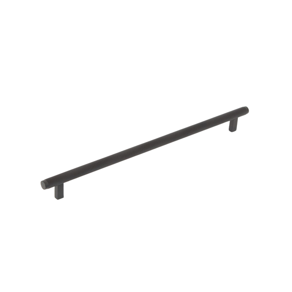 Momo Bellevue Solid Brass Knurled Bar Pull 320mm Matte Black