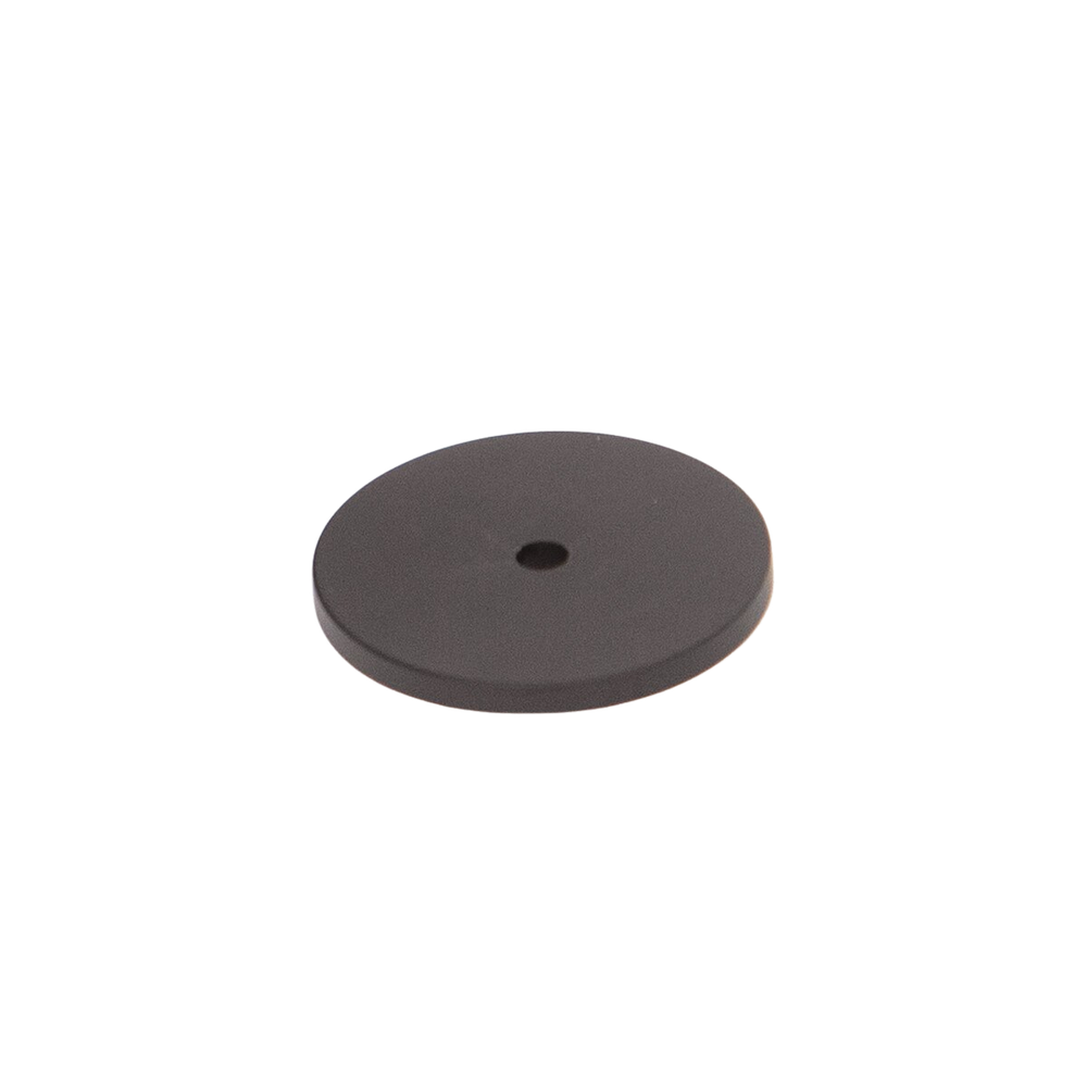Momo Bellevue Solid Brass Knob Backplate Matte Black