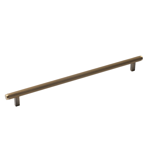 Momo Bellevue Solid Brass Lined Bar Pull 320mm Dark Brushed Brass