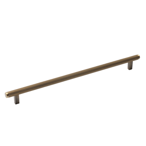 Momo Bellevue Solid Brass Lined Bar Pull 320mm Dark Brushed Brass - Dark Brushed Brass