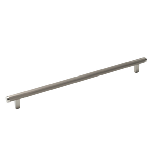 Momo Bellevue Solid Brass Lined Bar Pull 320mm Dull Brushed Nickel - Dull Brushed Nickel