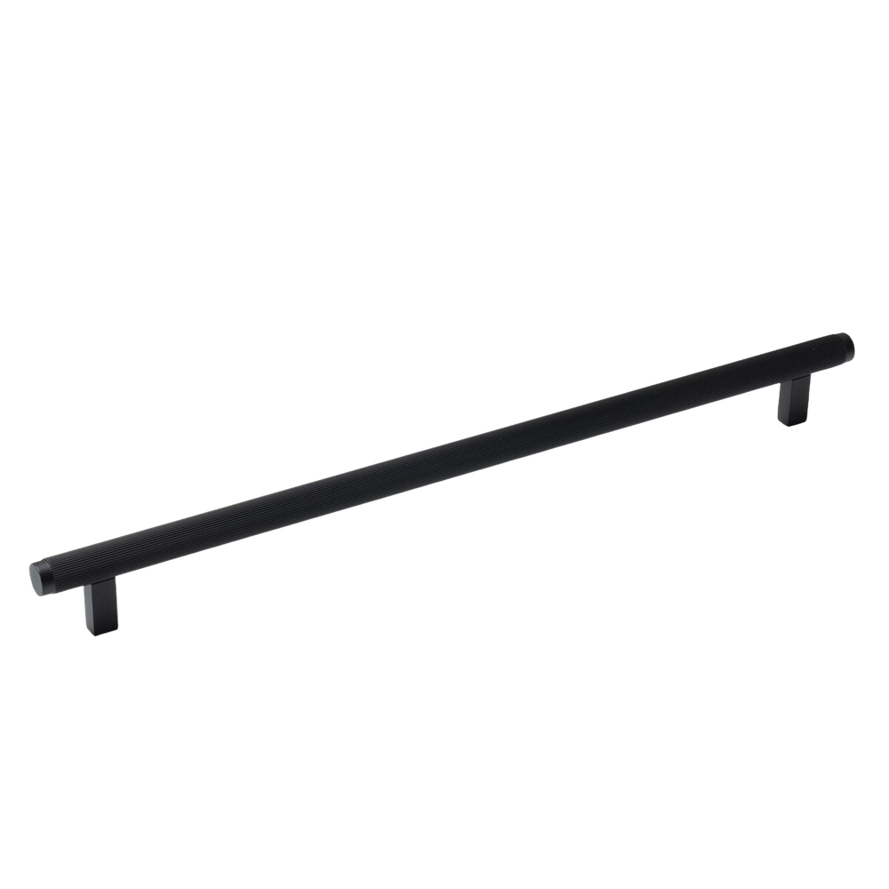 Momo Bellevue Solid Brass Lined Bar Pull 320mm Matte Black