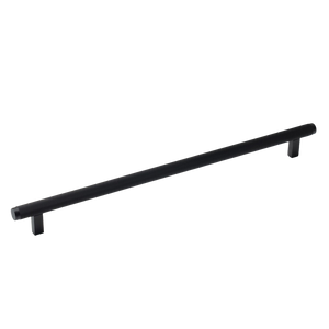 Momo Bellevue Solid Brass Lined Bar Pull 320mm Matte Black - Matte Black