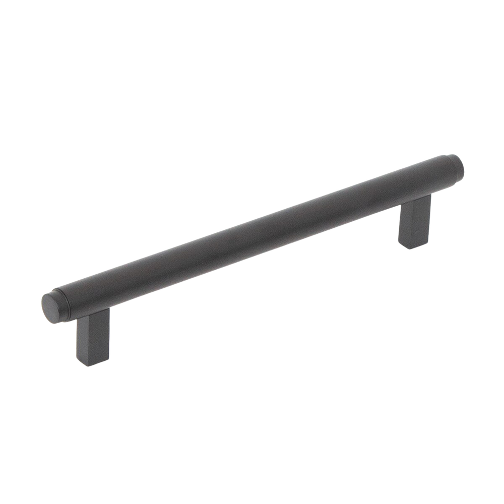 Momo Bellevue Solid Brass Plain Bar Pull 160mm Matte Black