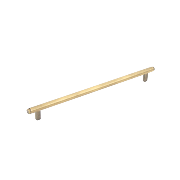 Momo Bellevue Solid Brass Plain Bar Pull 320mm Dark Brushed Brass