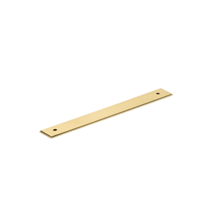 Momo Liberty Backplate 160mm Matte Brass - Matte Brass