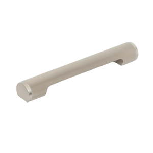Momo Manhattan Solid Brass Pull Handle 160mm Dull Brushed Nickel - Dull Brushed Nickel