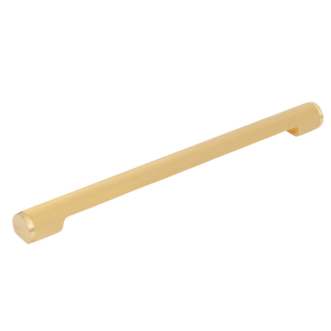 Momo Manhattan Solid Brass Pull Handle 320mm Brushed Satin Brass - Brushed Satin Brass