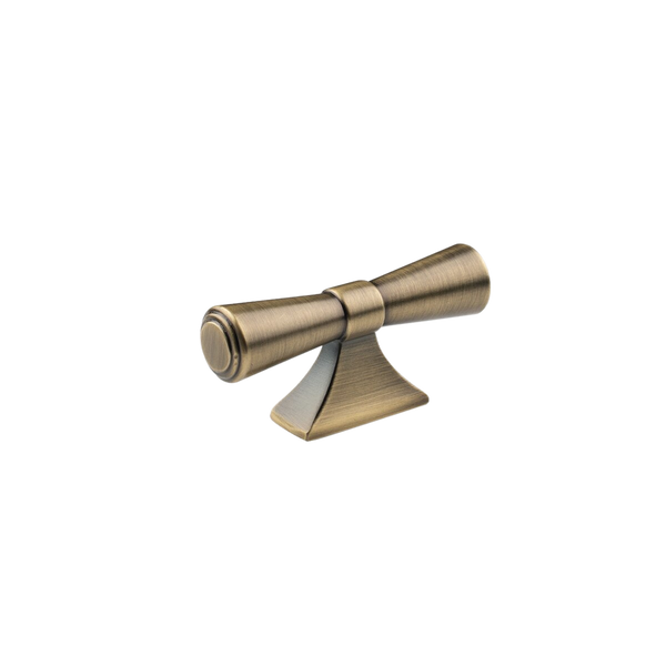 Momo Pembrey T Knob 80mm Dark Brushed Brass